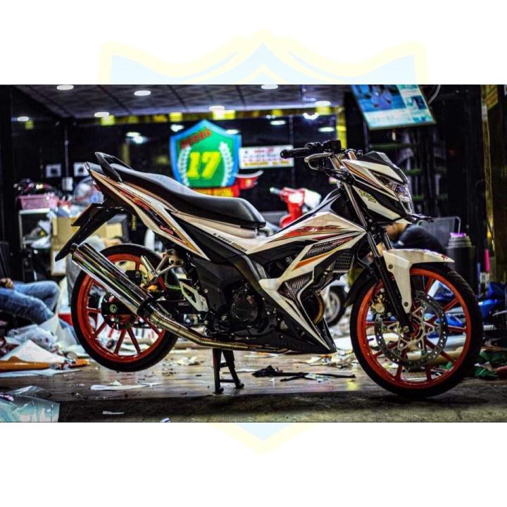 Tem rời sonic 150 trắng