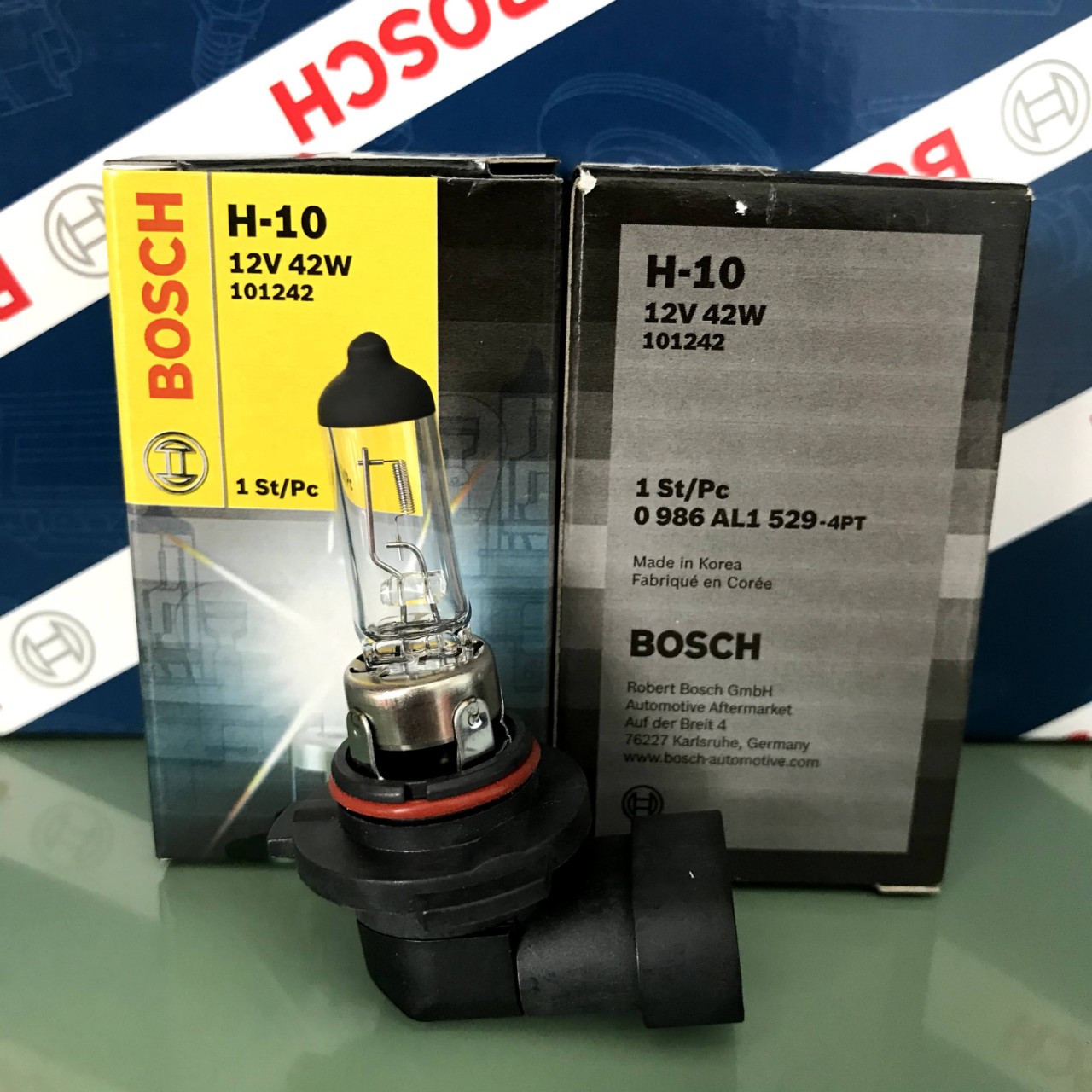 Bóng Đèn Bosch H10 12V 42W - Đèn Cốt , Đèn Pha , Đèn Sương Mù