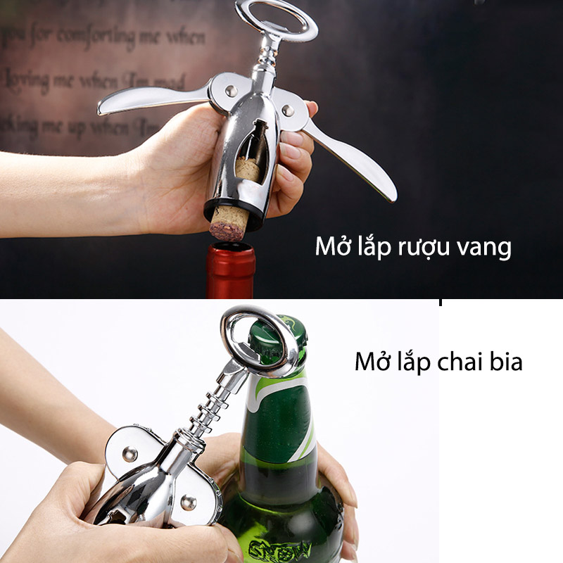 Dụng cụ mở nắp chai vang và nắp chai bia YX52