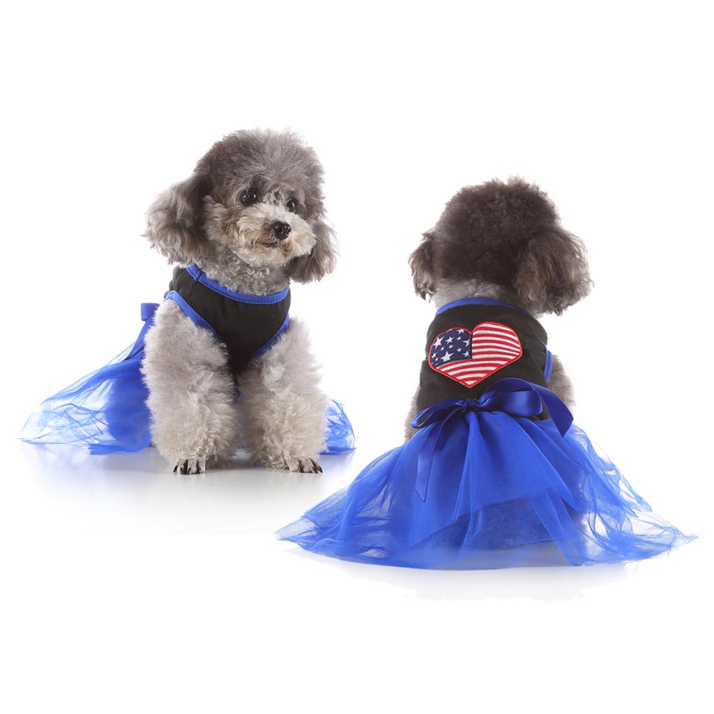 Pet Dog Sweet Fashion Dress Dog Princess Dress For Small Pet Puppy