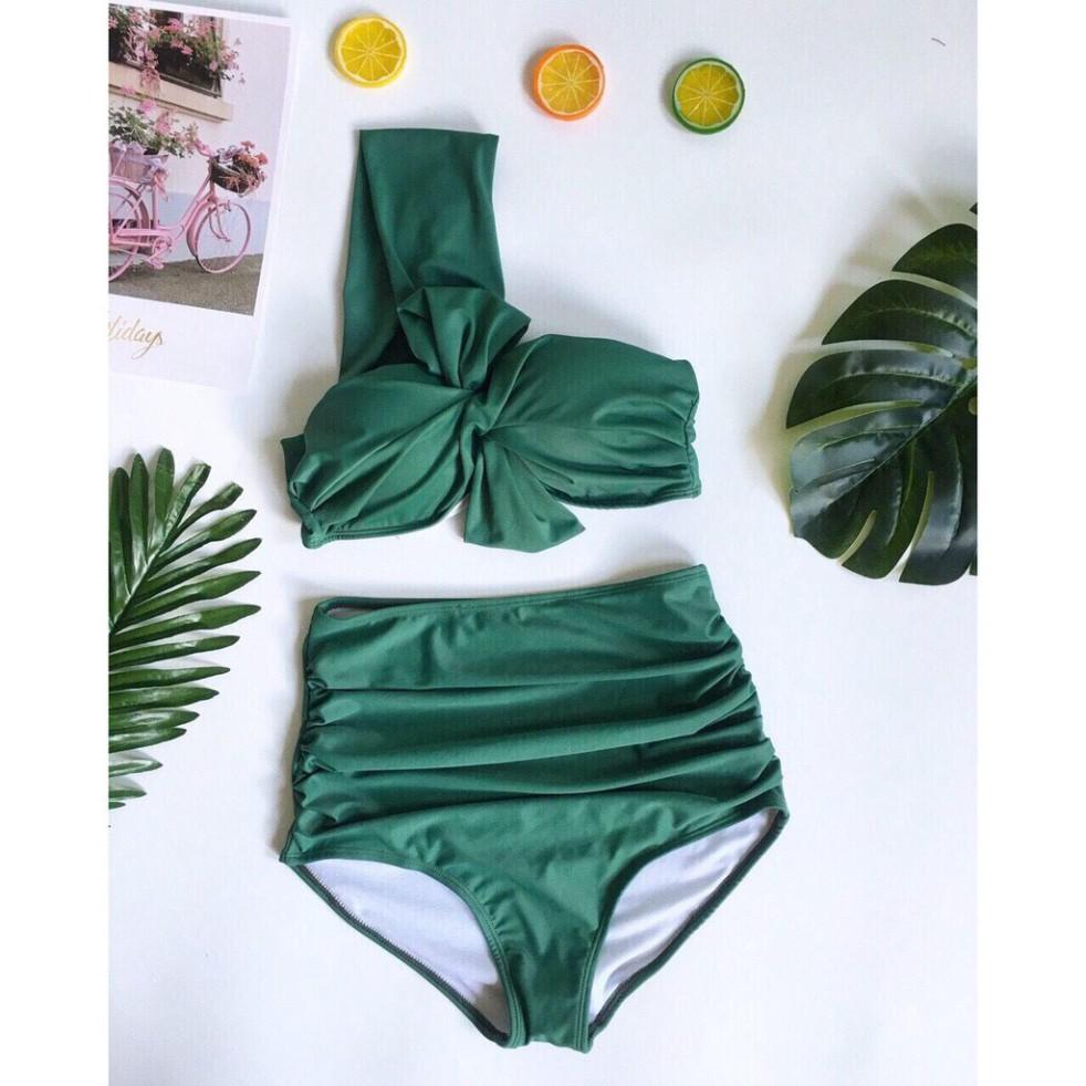 Bikini gọng xoắn ngực phối nơ sang trọng (nhiều màu) EVA shop