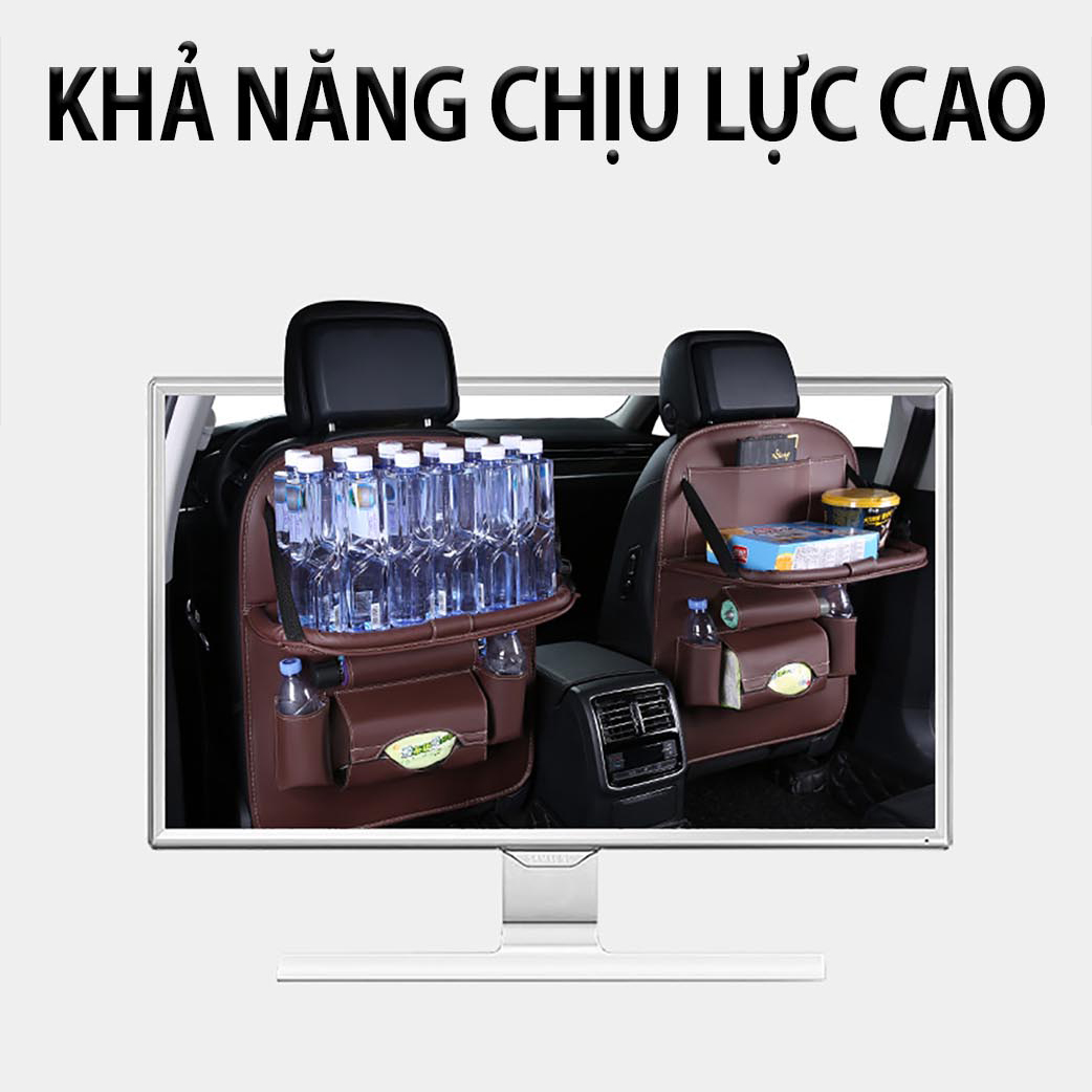 Túi đựng đồ treo sau ghế ô tô cao cấp TD 098 - Hàng Chính Hãng