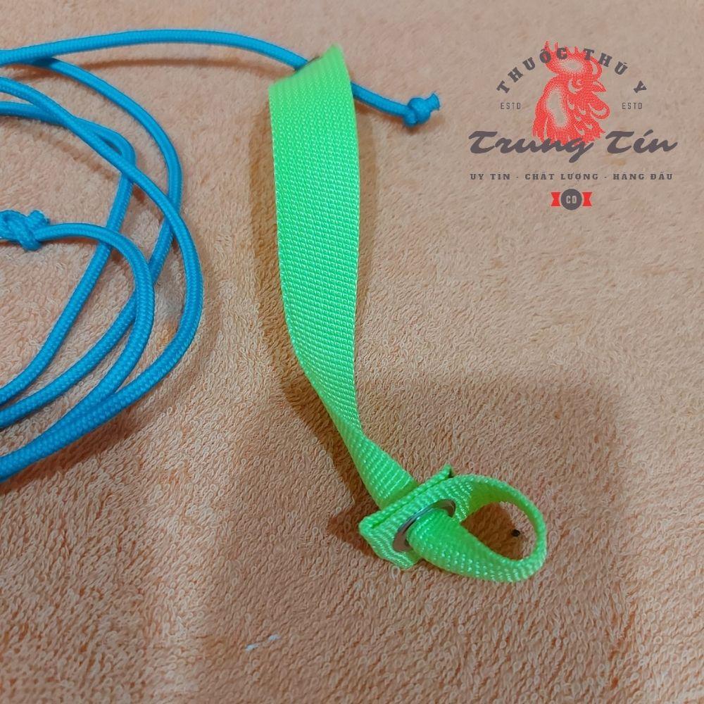 Dây cột gà siêu chất lượng - bao gà giật - TRE + NÒI đều sài được - dài 2 mét . da bò dầy . móc chống xoắn inox
