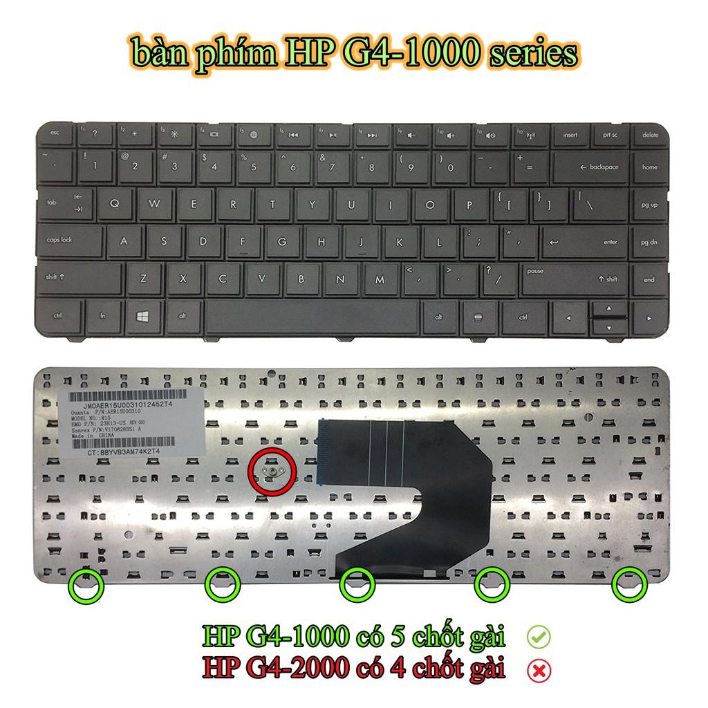 BÀN PHÍM LAPTOP HP G4 / CQ43 dùng cho Pavilion G4 G6, G4-1000, G6-1000, HP 1000, HP 2000