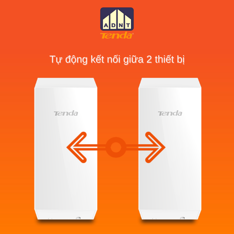 Thiết bị thu phát wifi ngoài trời tốc độ 300 Mbps CPE O1 Tenda hàng chính hãng