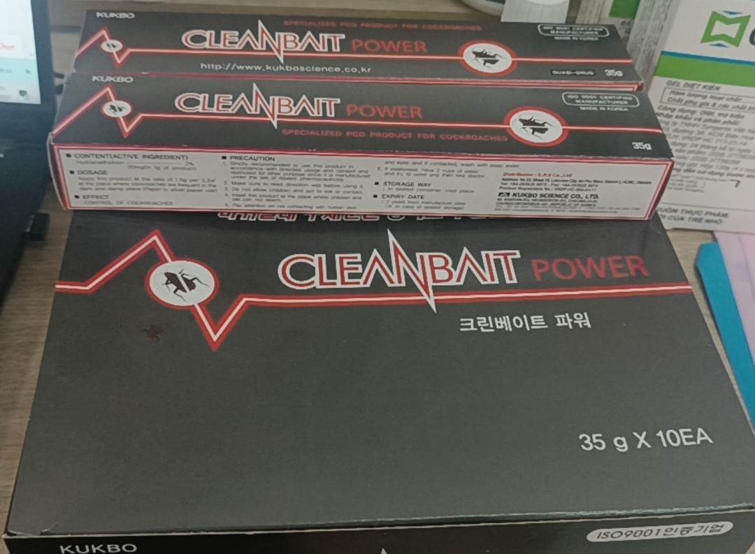 Thuốc diệt gián CLeanbait power - Nhập khẩu Hàn Quốc