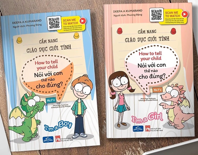 Bộ cẩm nang giáo dục giới tính cho trẻ