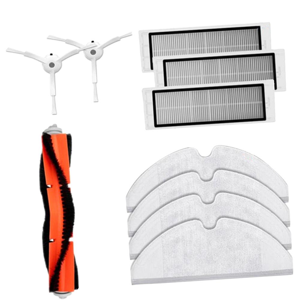 10x Robot Vacuum Cleaner Parts Suction Power for Hard Floor And Carpet And Thin