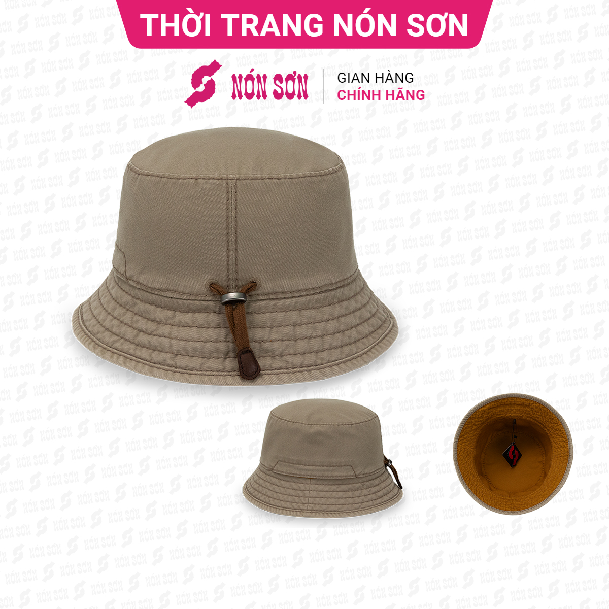 Mũ vành thời trang NÓN SƠN chính hãng MH161C-KM1