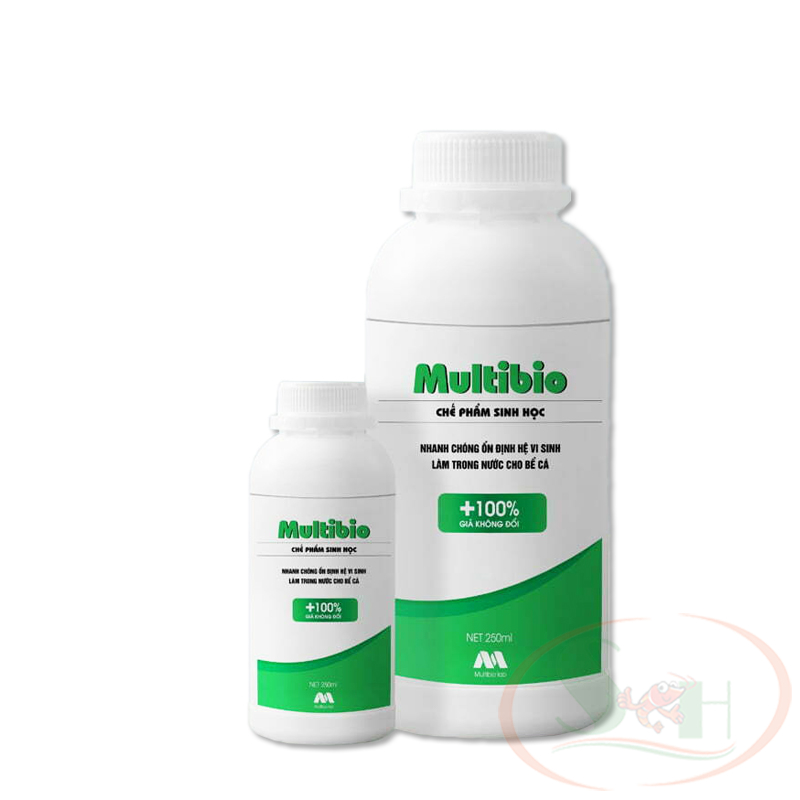 Vi sinh nước MultiBio 125ml, 250ml, 500ml, 1000ml multi bio xử lý khử đục làm trong nước bể cá tép thủy sinh