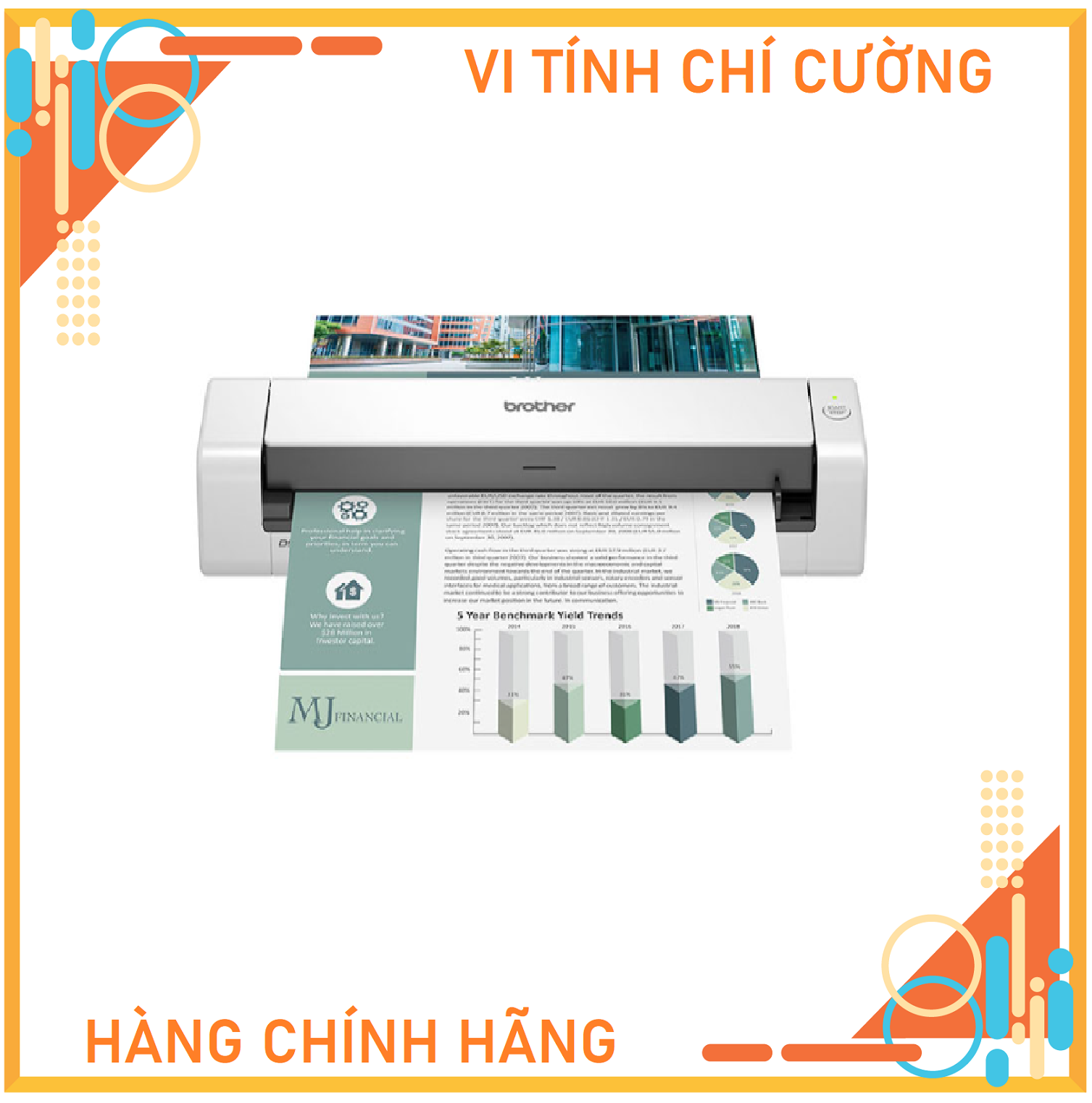 Máy scan Brother DS-740D - Hàng chính hãng