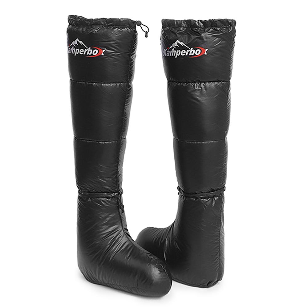 Giày Booties mùa đông ấm áp chống trơn trượt với dây rút có thể điều chỉnh kèm túi đựng
