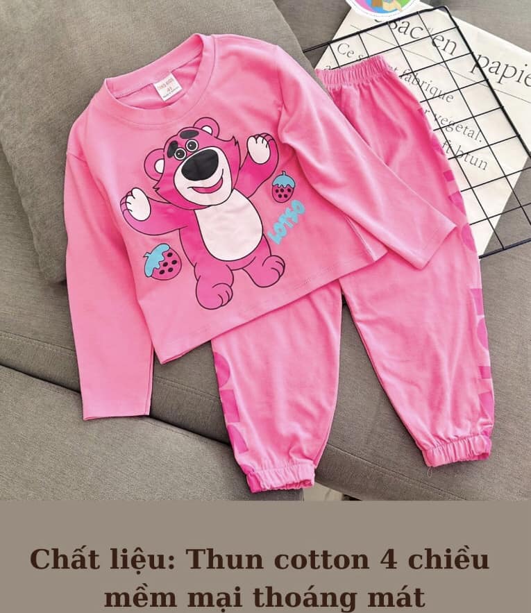 Xả thanh lý set bộ coton cho bé size 18-20kg