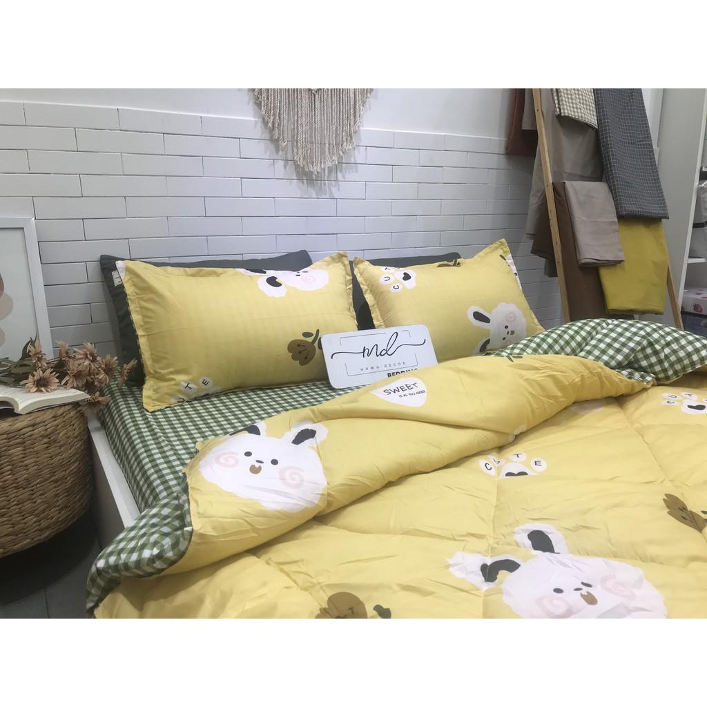 Bộ chăn ga gối Cotton Poly 5 món