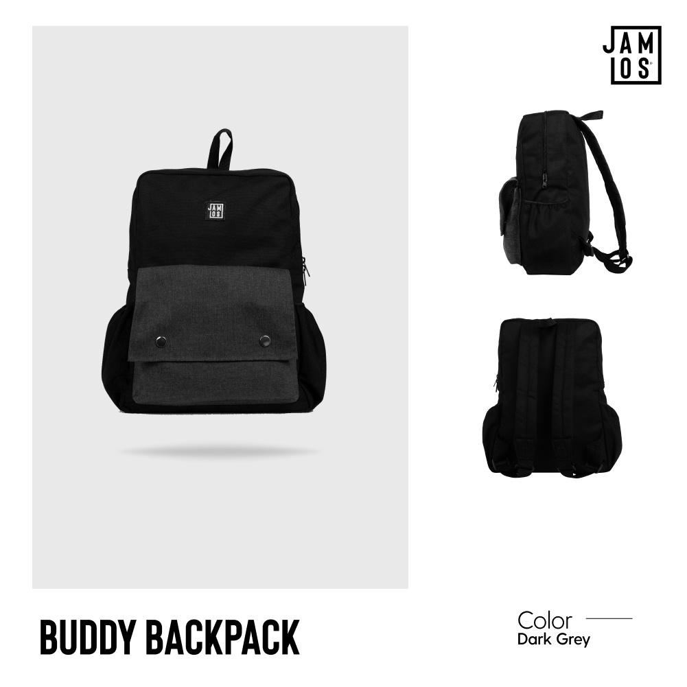 Balo thời trang nhiều ngăn đi học đi chơi vải canvas Buddy Backpack Jamlos