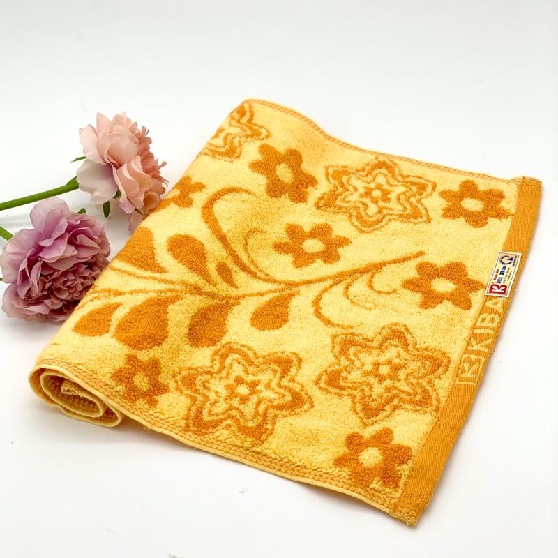 Khăn Mặt KIBA Họa Tiết Hoa Sao Xinh Xắn Cỡ To 32x49cm, Chất Cotton Dày Dặn, Êm, Mềm, Thấm Hút Tốt