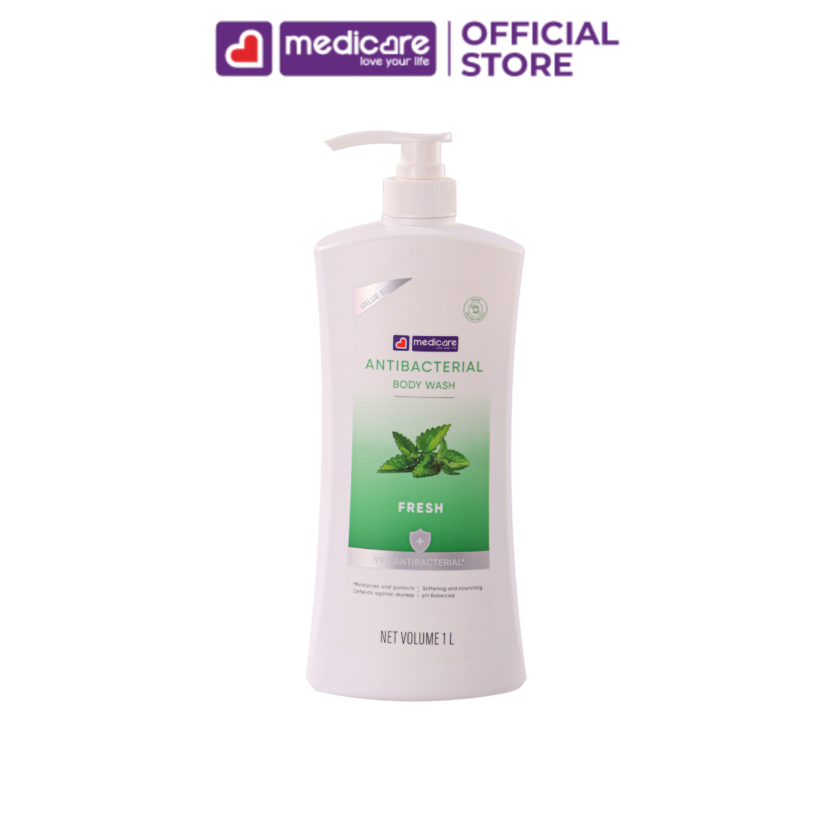 Sữa tắm MEDiCARE kháng khuẩn chai 1 lít