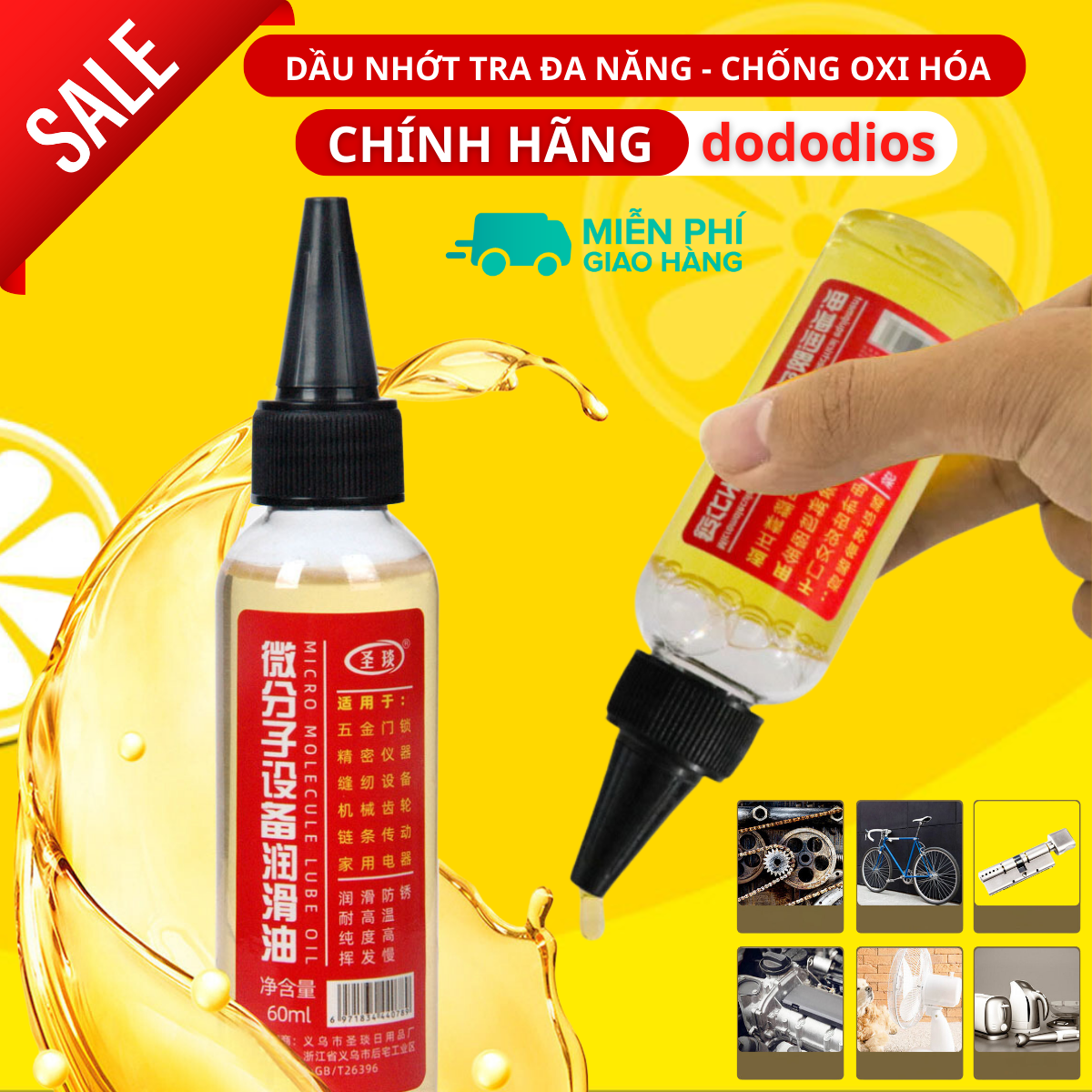 Đèn xe đạp xi nhan không dây siêu nhậy lắp cột yên 5 chế độ sáng KÈM CÒI - Hàng chính hãng dododios