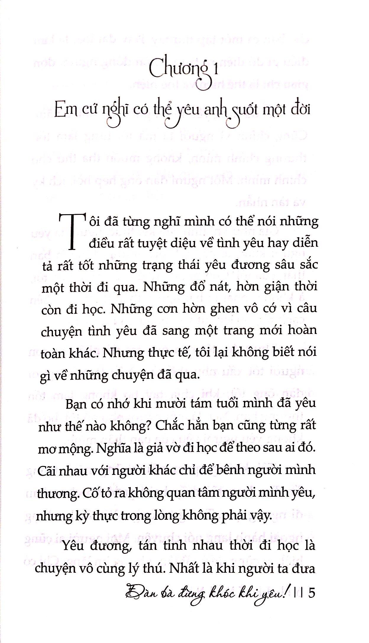 Đàn Bà Đừng Khóc Khi Yêu!
