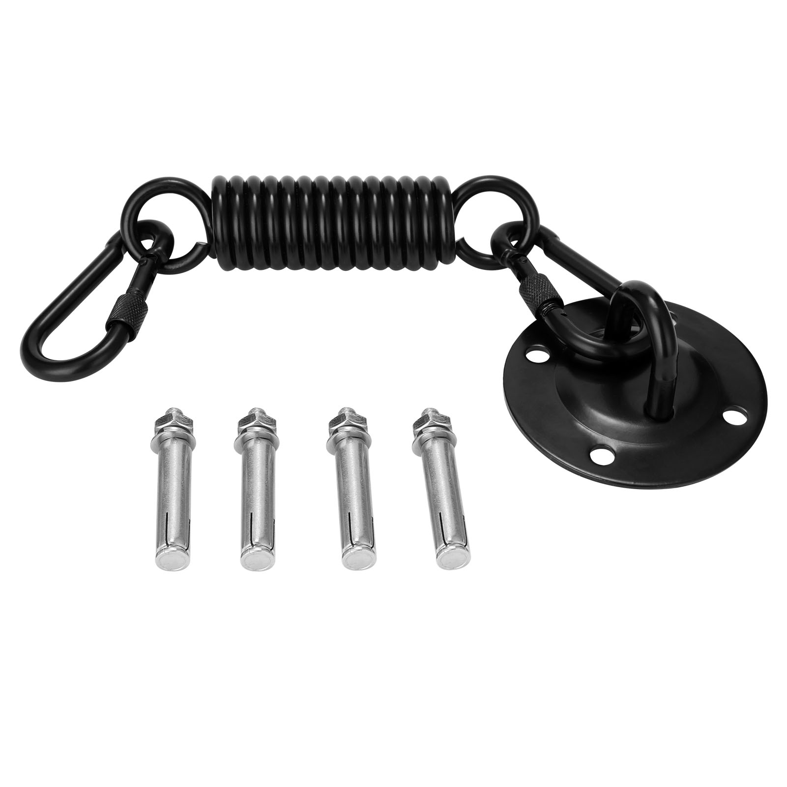 Móc treo bằng kim loại có lò xo giảm sốc mở rộng dùng cho treo xích đu