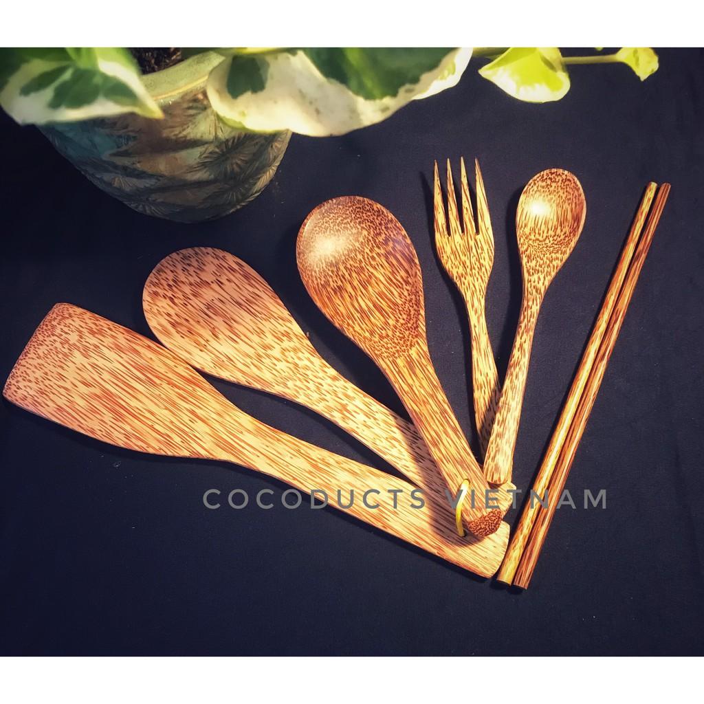 Bộ 3 muỗng canh gỗ dừa nội trợ