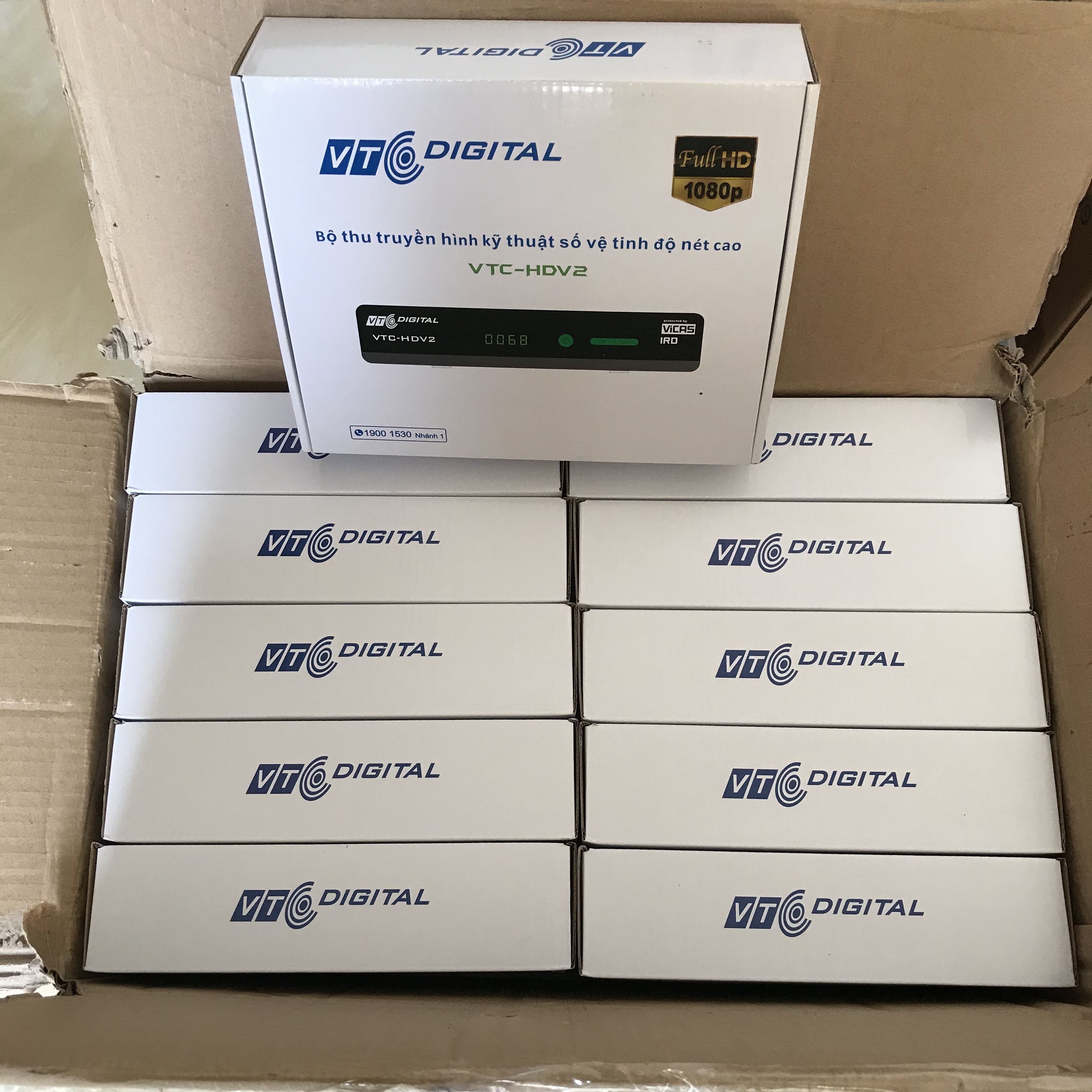 Đầu Thu Vệ Tinh VTC HD V2 - Hàng Chính Hãng