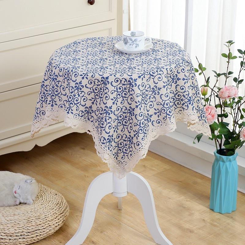 Tổng Hợp Khăn Bàn Viền Ren Phong Cách Hiện Đại Sang Trọng Vừa Vintage Nhiều Hoạ Tiết