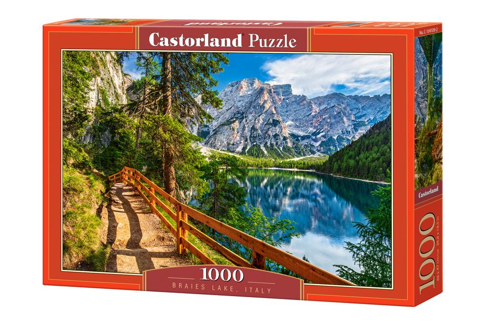 Xếp hình puzzle Braies Lake, Italy 1000 mảnh CASTORLAND C-104109