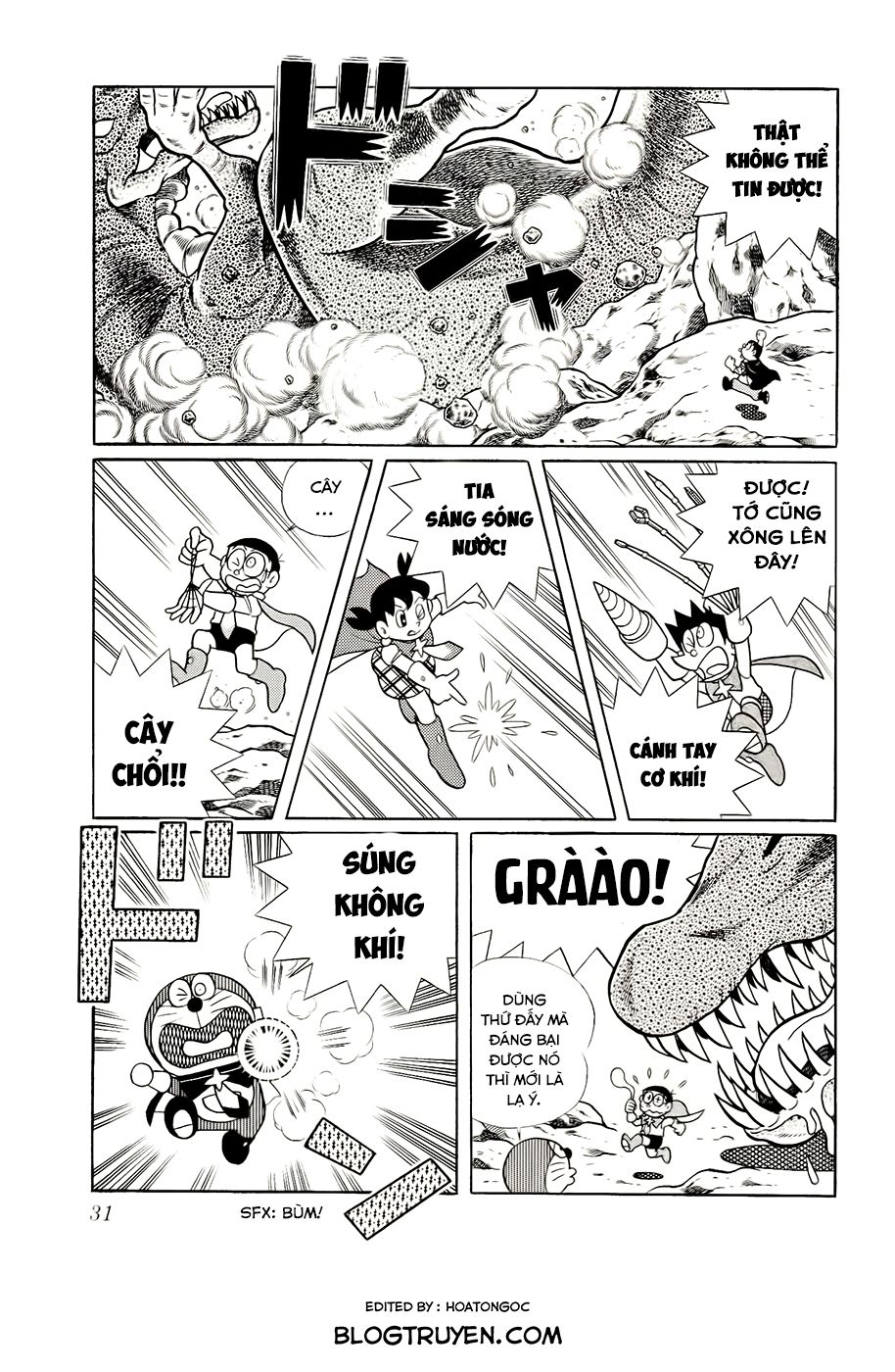 doraemon - nobita và những hiệp sĩ không gian chapter 1 33