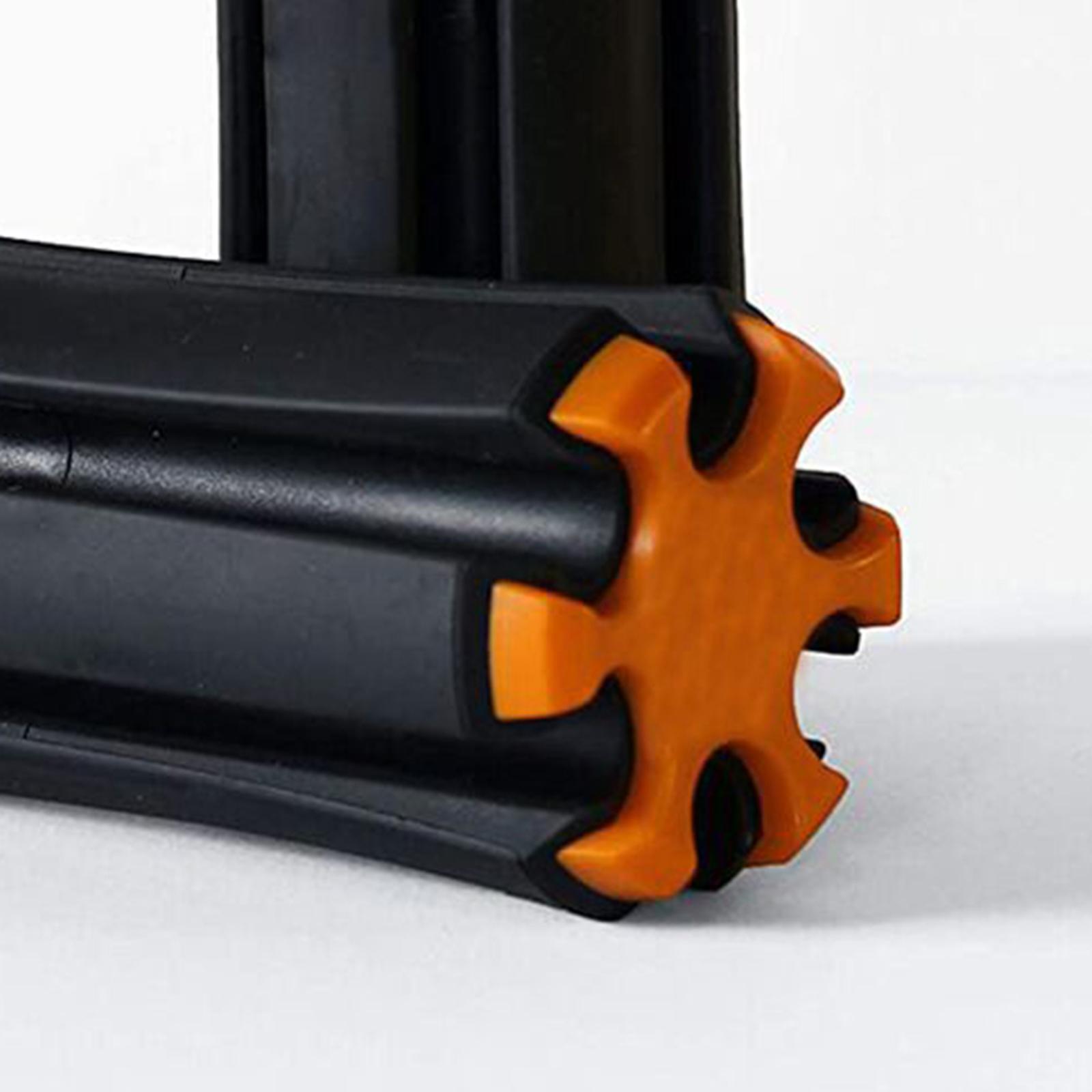 Hand-held Golf Club Carrier Shaft Holder Organizer Storage Rack for Holding 6 Golf Clubs