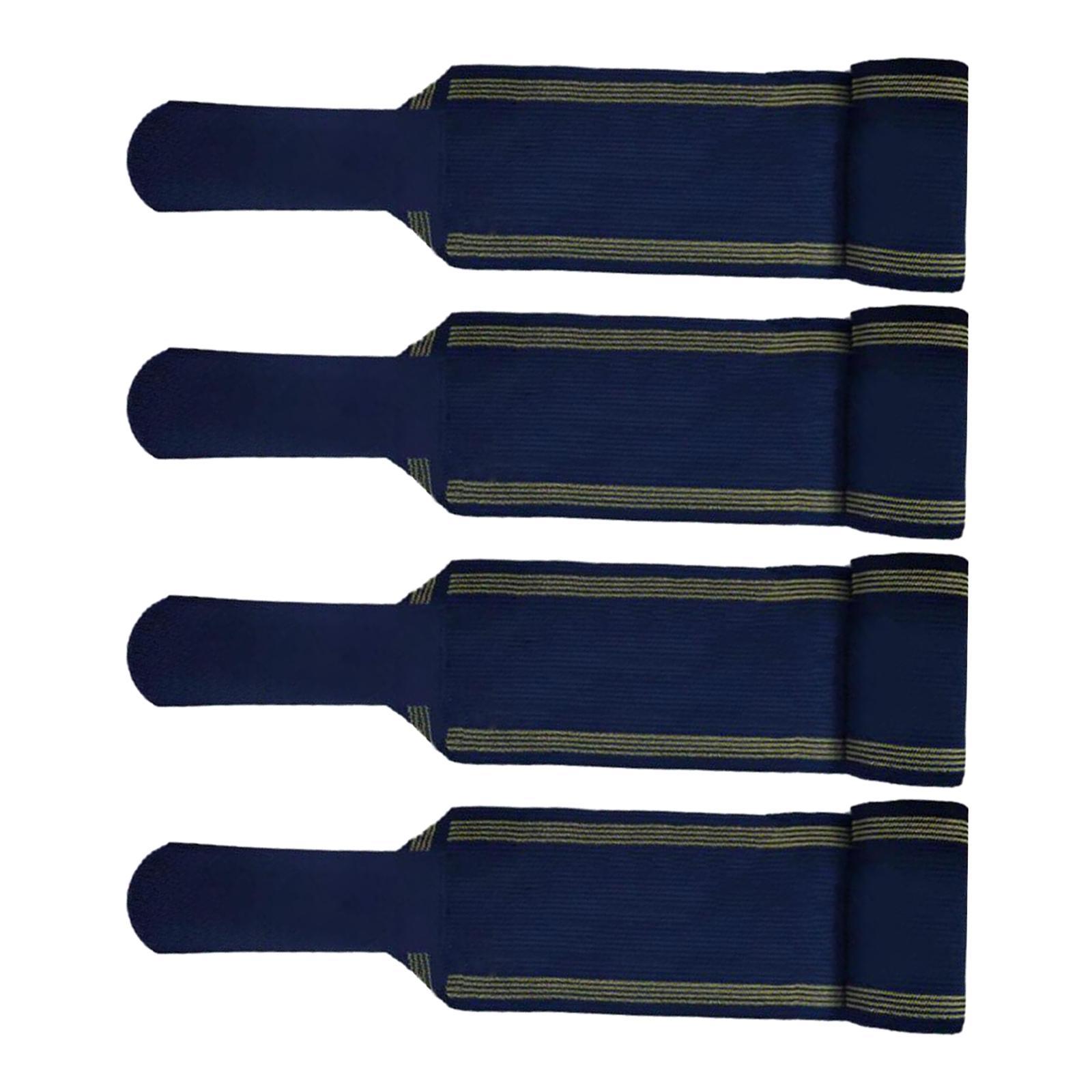 4 Pieces Horse Leg Wraps Thick Horse Support Equestrian Accessories