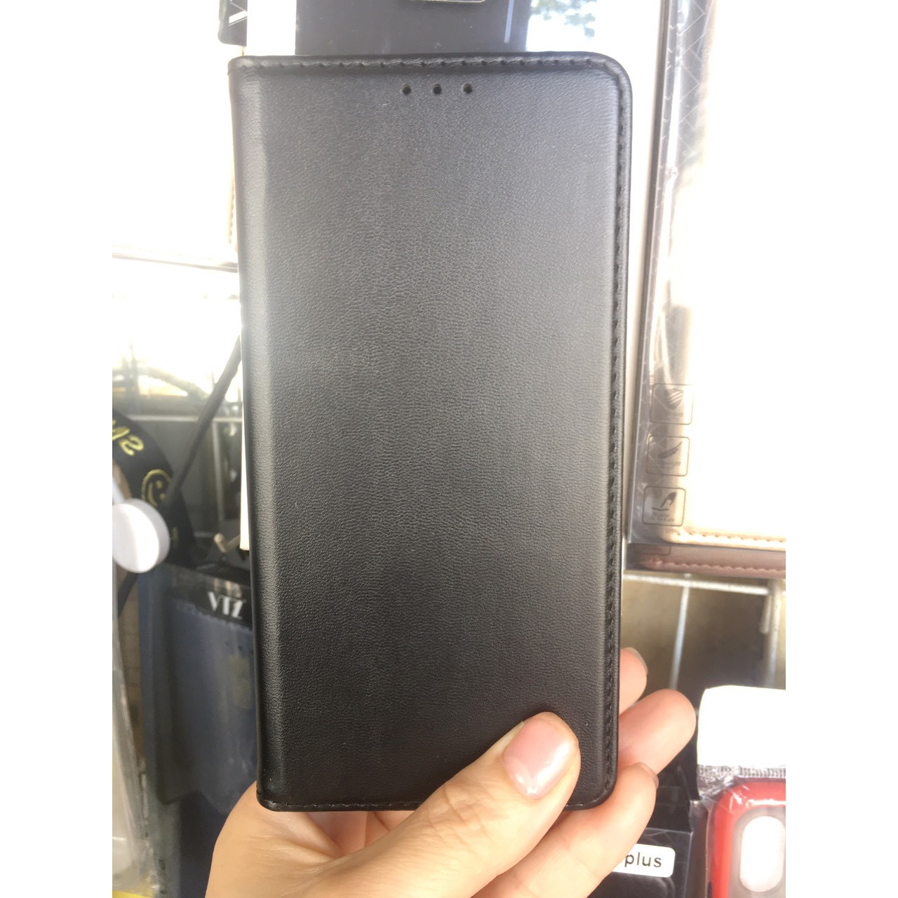 Bao Da Kiêm Ví Cầm Tay Cho SamSung Note 8