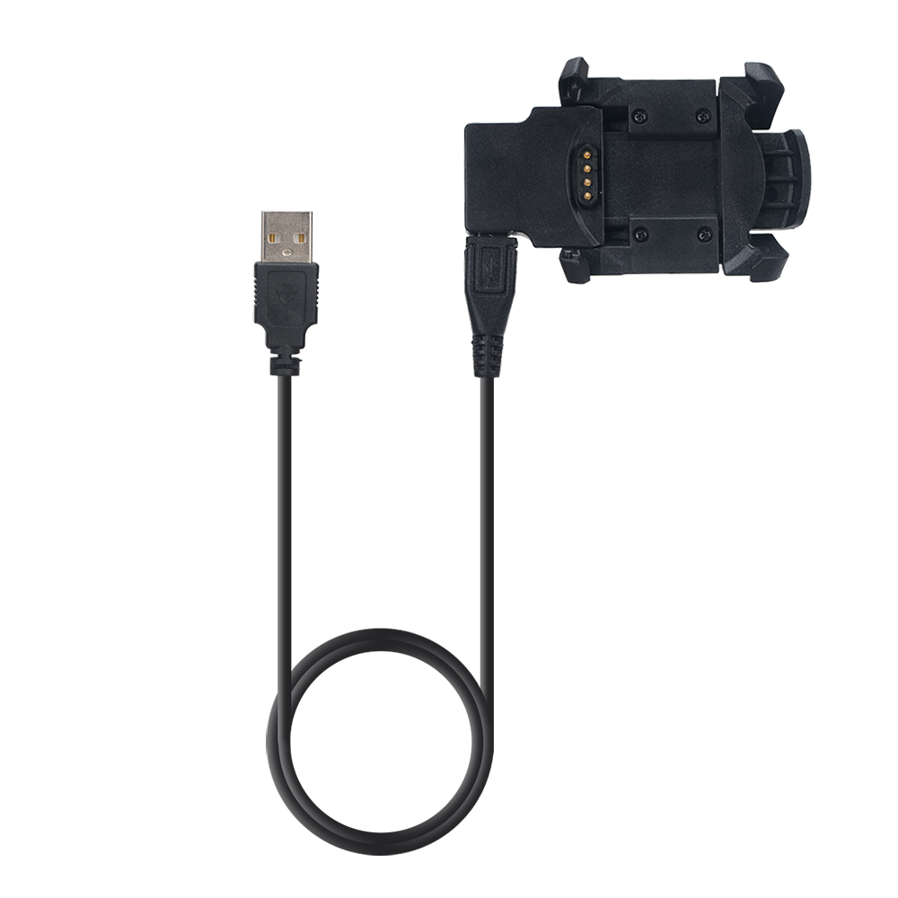 Đế sạc Cradle cho đồng hồ thông minh có cáp truyền dữ liệu Garmin Fenix 3 Fenix 3 HR Quatix 3 với giao diện USB 1 mét