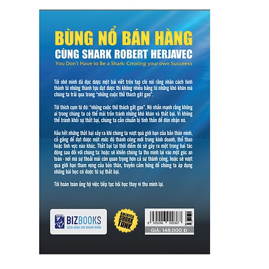 America Shark Tank: Bùng Nổ Bán Hàng Cùng Shark Robert Herjavec(Tặng E-Book Bộ 10 Cuốn Sách Hay Về Kỹ Năng, Đời Sống, Kinh Tế Và Gia Đình - Tại App MCbooks)