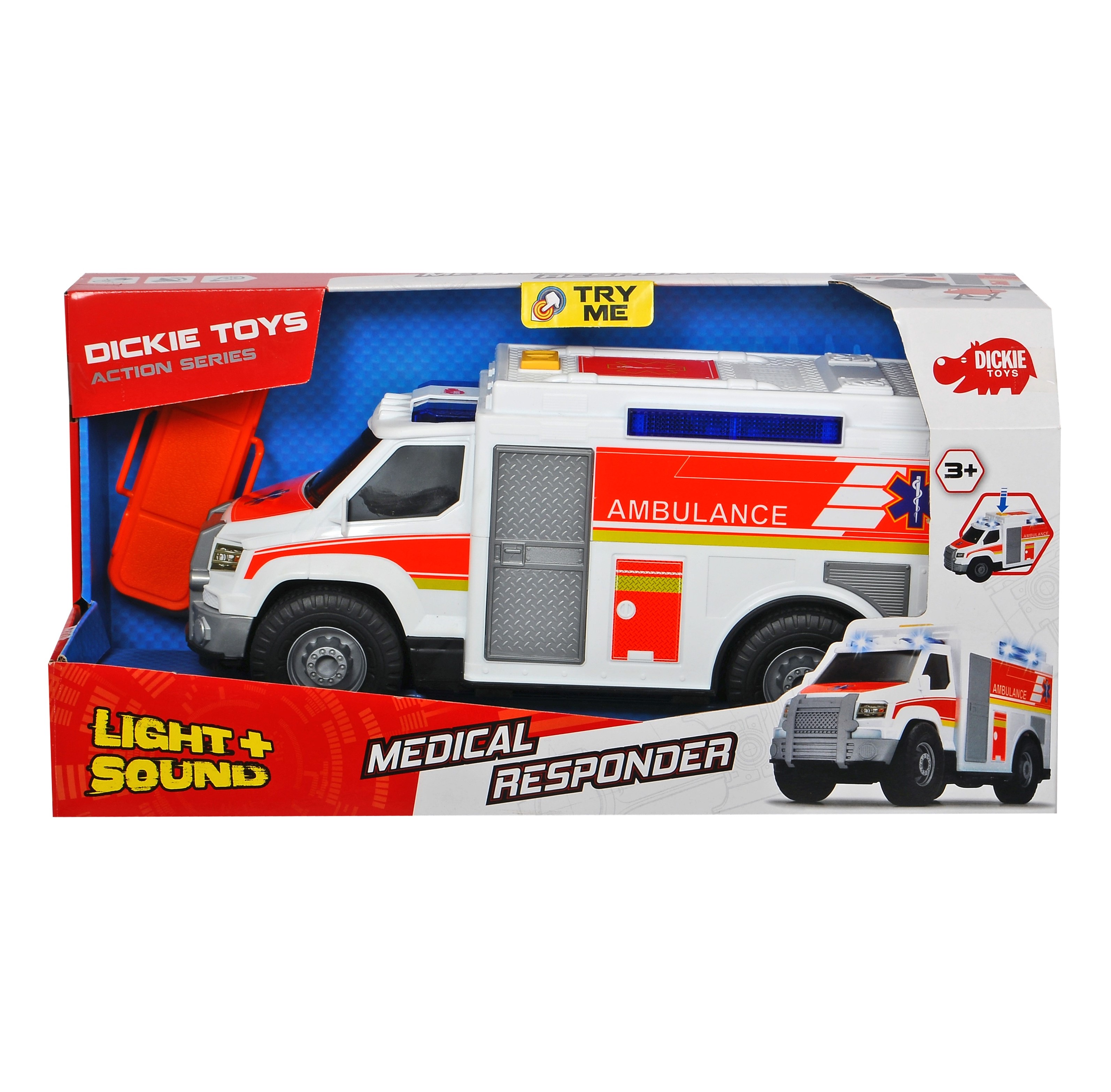 Đồ Chơi Xe Cứu Thương DICKIE TOYS Medical Responder 203306002 - Đồ Chơi Đức Chính Hãng