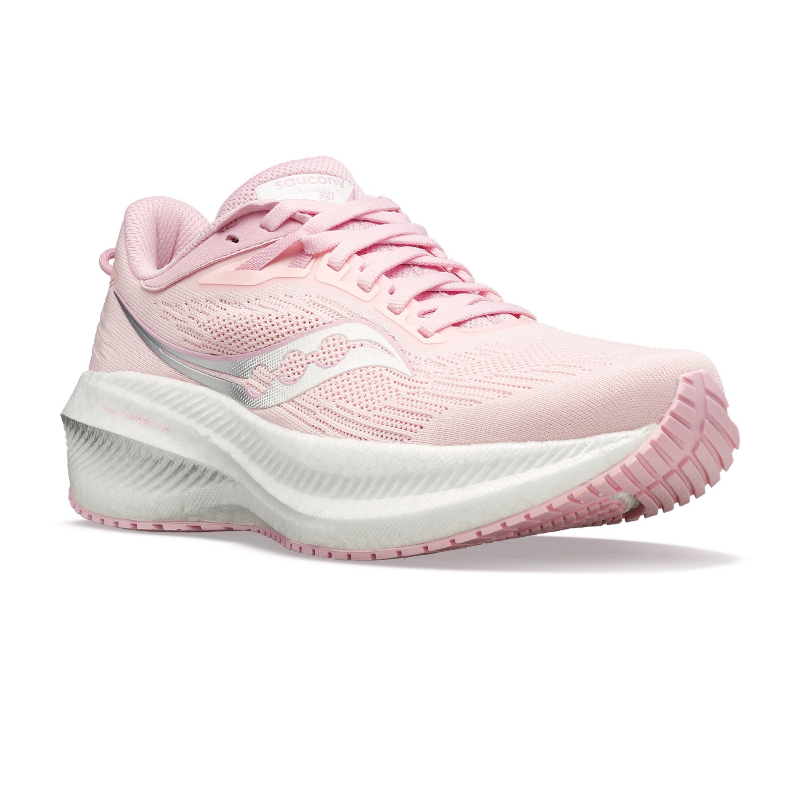 Giày Chạy Bộ Nữ Saucony Triumph 21 - Petal/Silver