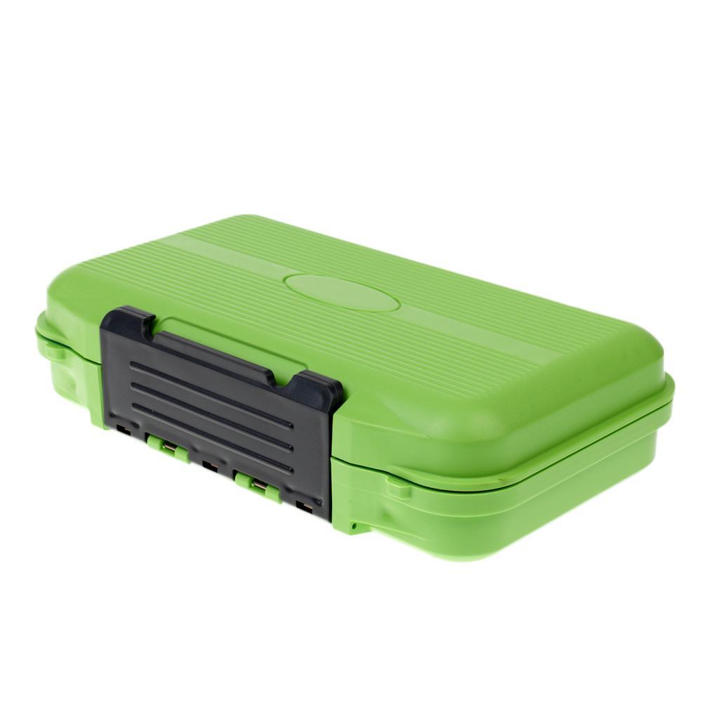 Waterproof Fishing Tackle Box Fly Fishing Box Lure Bait Hook Storage Case