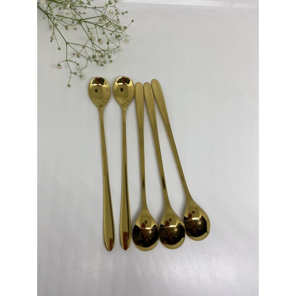 Muỗng Inox 304 Jade Moutain Mạ Vàng Cao Cấp Hình Thức Sang Trọng Bắt Mắt