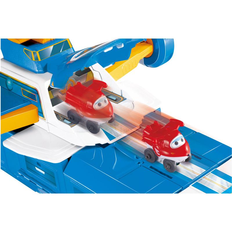 Đồ Chơi SUPERWINGS Căn Cứ Di Chuyển Trên Không Biến Hình Thành Robot Khổng Lồ EU760888