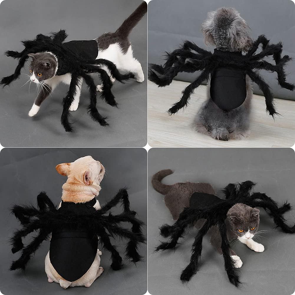 Trang phục chó Halloween Spider, quần áo thú cưng, trang phục cosplay trong hình dạng trò chuyện chó đóng vai trò để cho bữa tiệc Giáng sinh Halloween