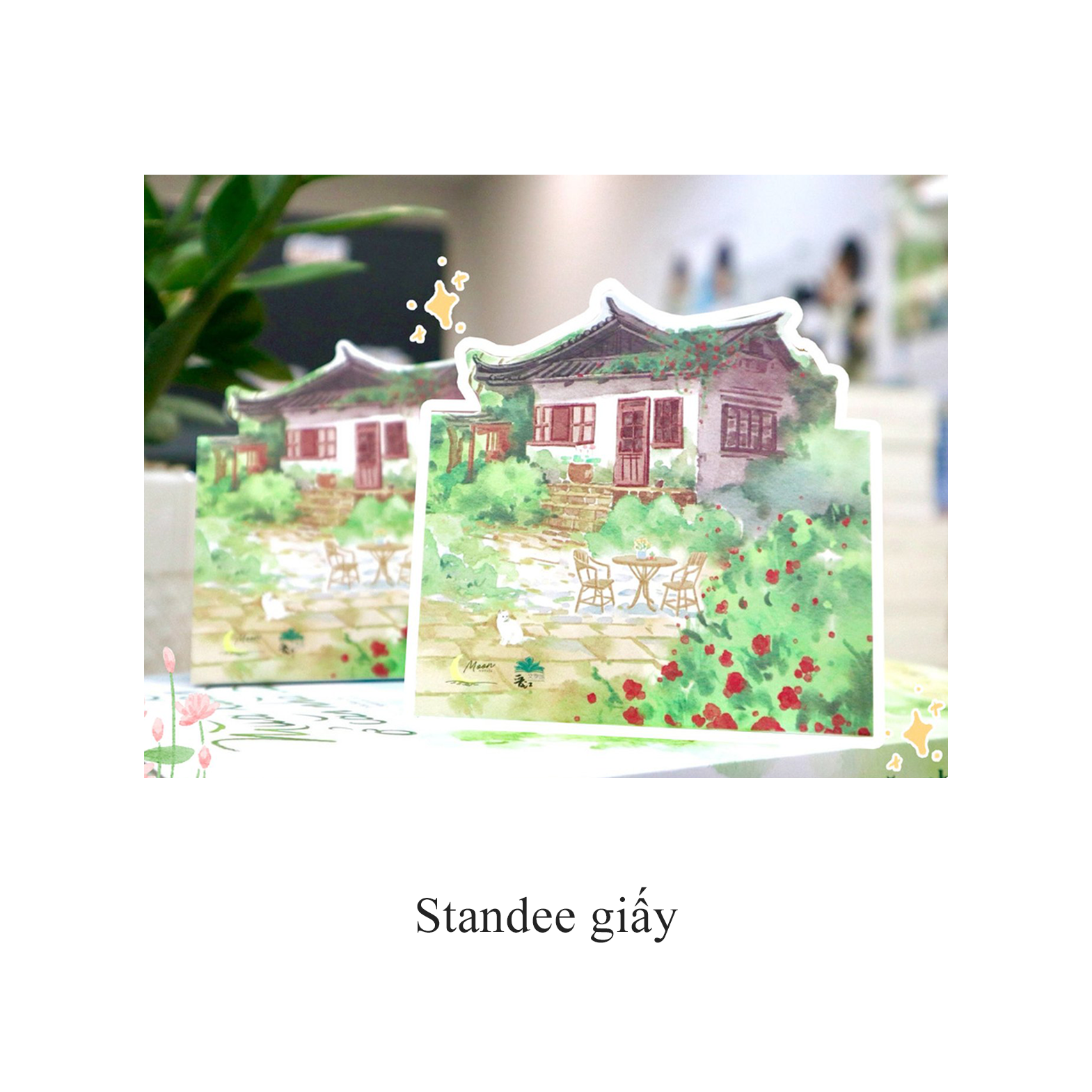 Hình ảnh Mùa Xuân Ở Căn Nhà Cũ - Bản Đặc Biệt - Tặng Kèm Bookmark Bồi Cứng + Standee Giấy + Túi Vải