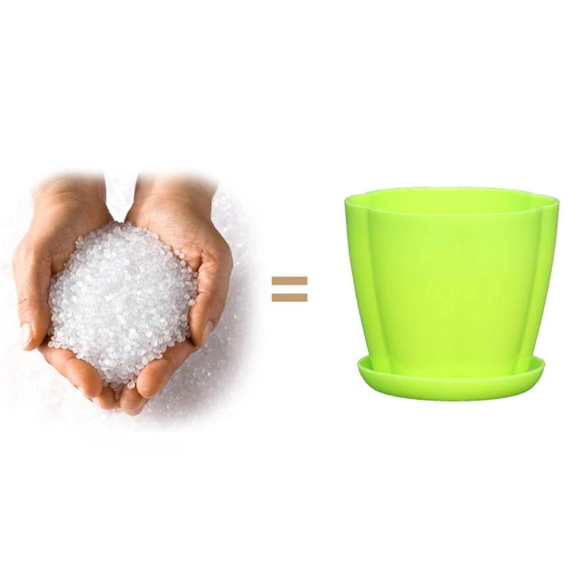 Chậu Hoa Mini Làm Từ Nhựa Nhiều Màu Để Bàn Trang Trí Sáng Tạo