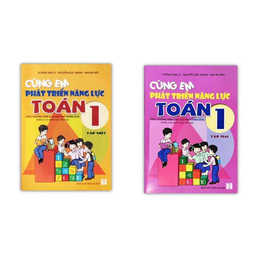 Sách - Combo Cùng Em Phát Triển Năng Lực Toán 1 - Tập 1 + 2 (H.Anh)