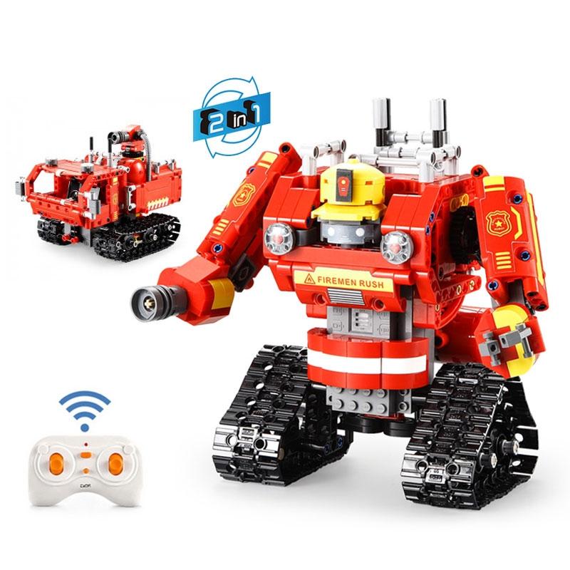 Đồ Chơi Lắp Ráp Robot Điều Khiển Biến Hình 2 In 1 Dreadnaught - CaDA C51048W