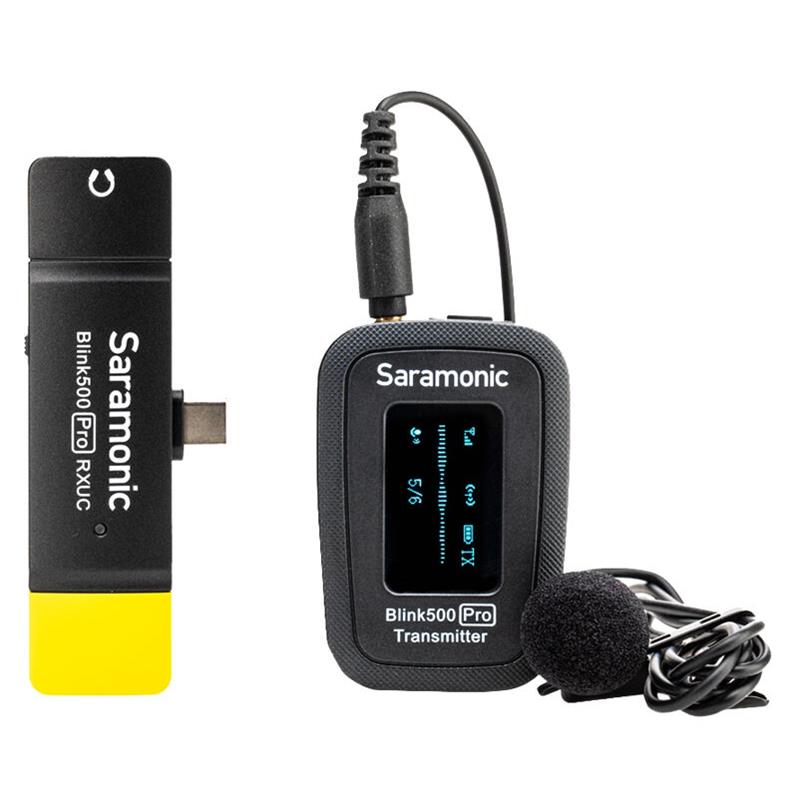 Micro thu âm không dây Saramonic Blink 500 Pro B5 cổng Type C - Hàng Chính Hãng