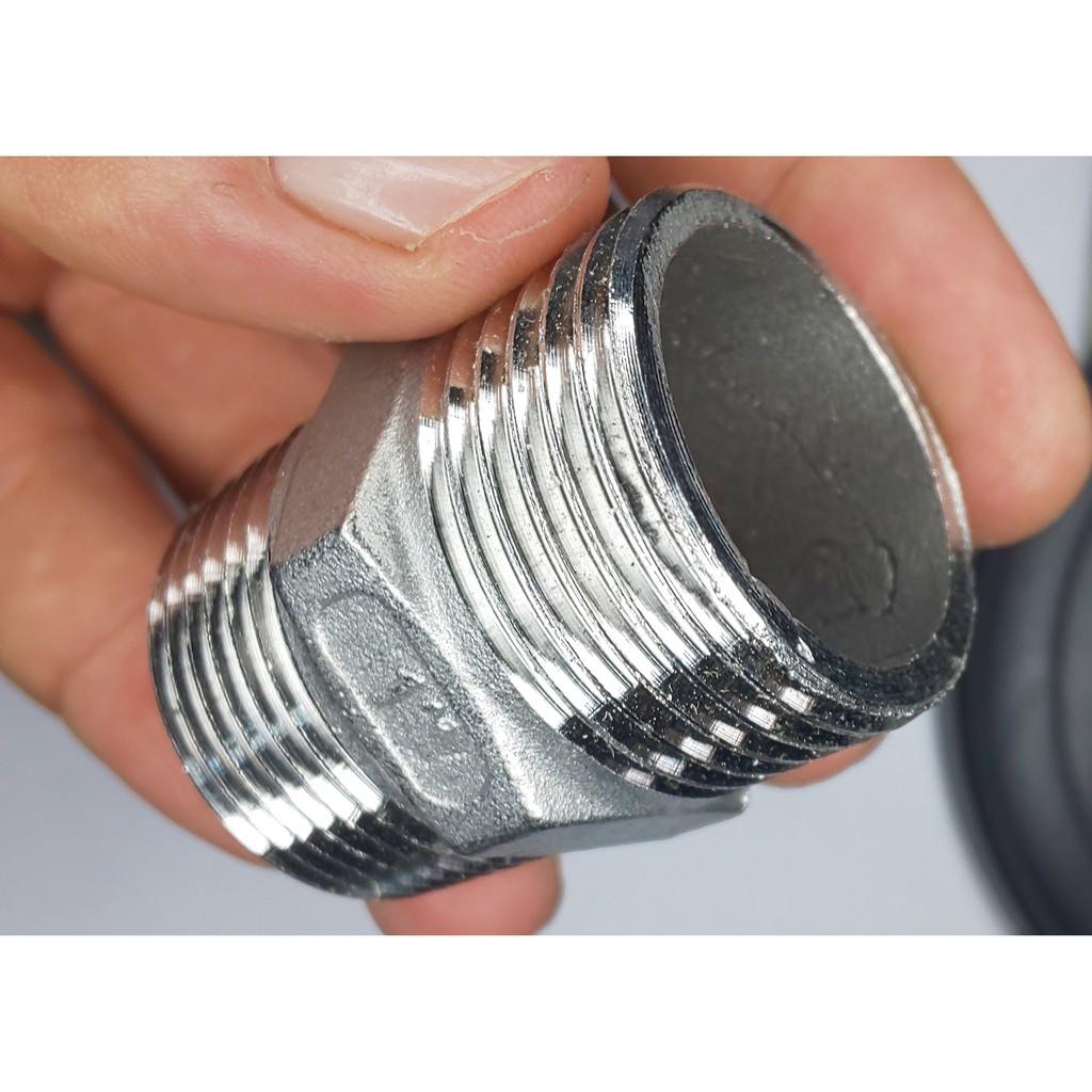 NỐI INOX 304 REN NGOÀI 34mm