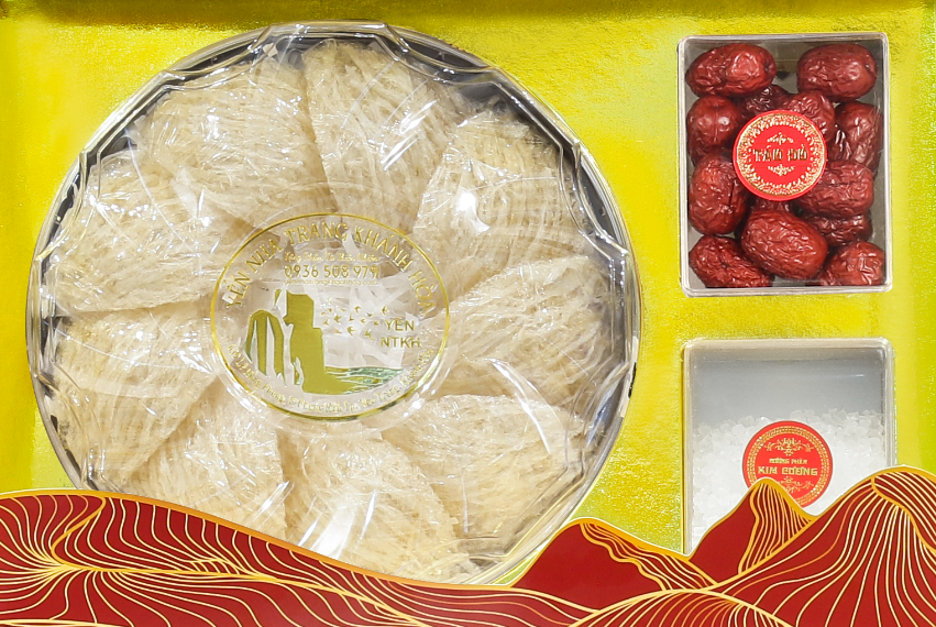 Tổ Yến Sào Yến Sợi Tinh Chế 100g Yến Nha Trang Khánh Hòa ( 10 tổ/100g )