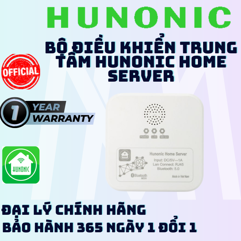 Bộ Điều Khiển Trung Tâm Hunonic Home Server