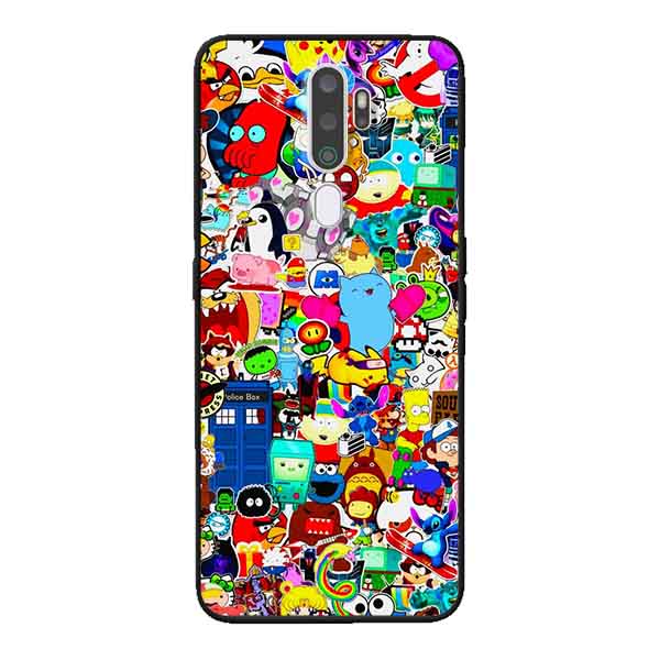 Ốp Lưng in cho Oppo A9 2020 Mẫu Màu Sắc 4 - Hàng Chính Hãng
