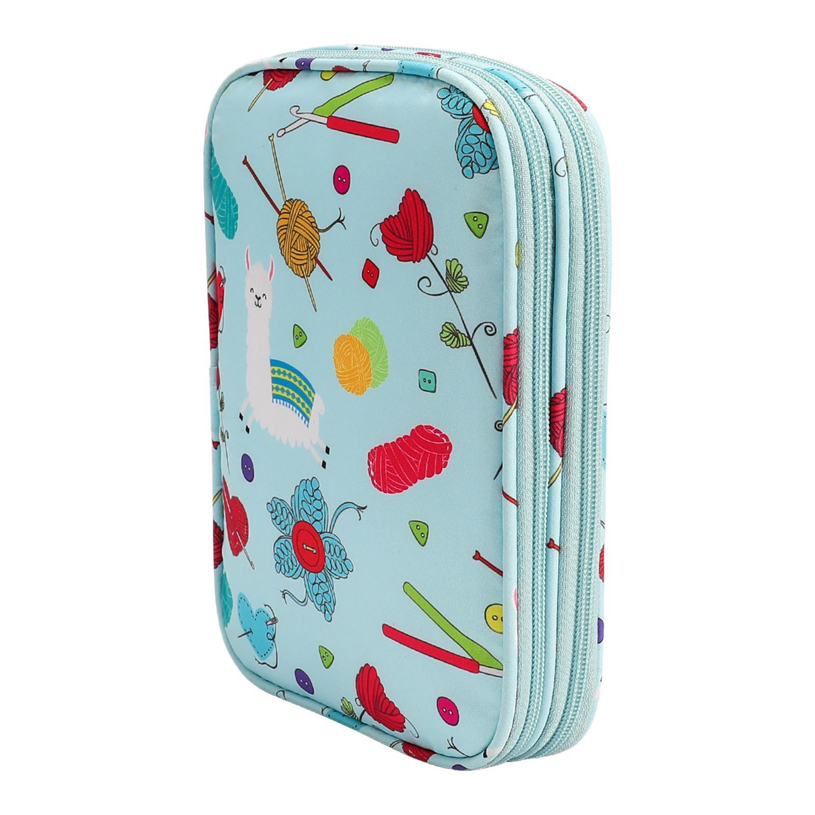 Travel Knitting  Case Pouch Organizer
